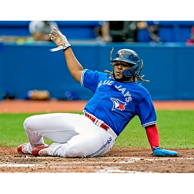 Vladimir Guerrero Jr. Toronto Blue Jays Unsigned Sliding Home Photograph