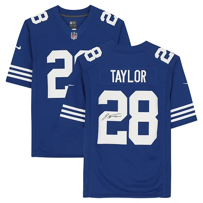 Jonathan Taylor Indianapolis Colts Autographed Royal Nike Alternate Limited Jersey