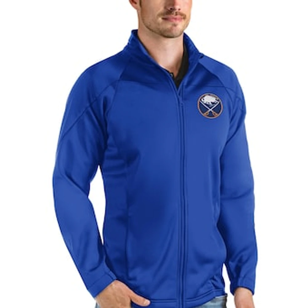 Men's Antigua Royal Buffalo Sabres Links Full-Zip Golf Jacket