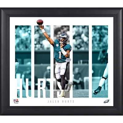 Jalen Hurts Philadelphia Eagles Framed 15'' x 17'' Player Panel Collage