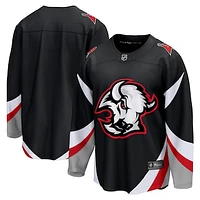 Men's Fanatics Black Buffalo Sabres Alternate Premier Breakaway Blank Jersey