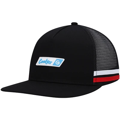 Men's Cookies Black Bal Harbor Trucker Snapback Hat
