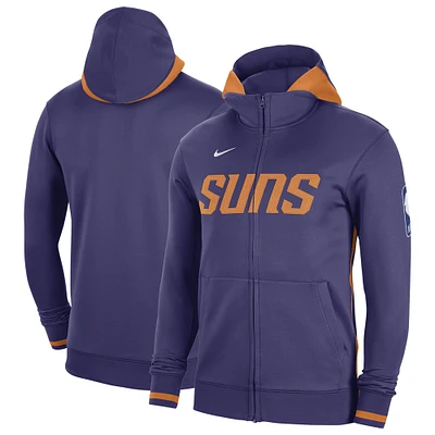 Men's Nike Purple Phoenix Suns Authentic Showtime Performance Full-Zip Hoodie