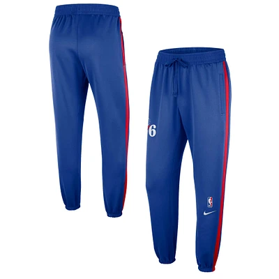 Men's Nike Royal Philadelphia 76ers Authentic Showtime Performance Pants