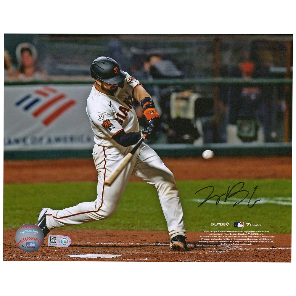 Joey Bart San Francisco Giants Autographed 8" x 10" Swinging Photograph
