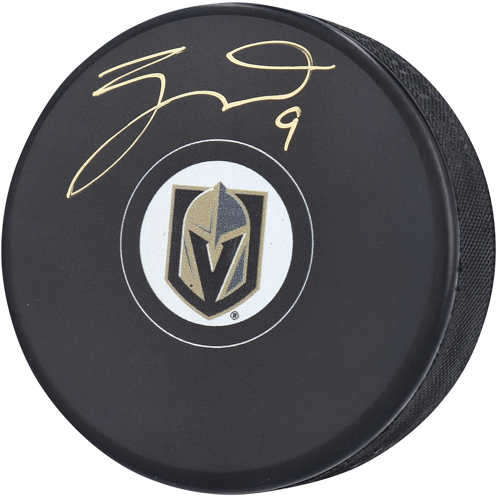 Jack Eichel Vegas Golden Knights Autographed Hockey Puck