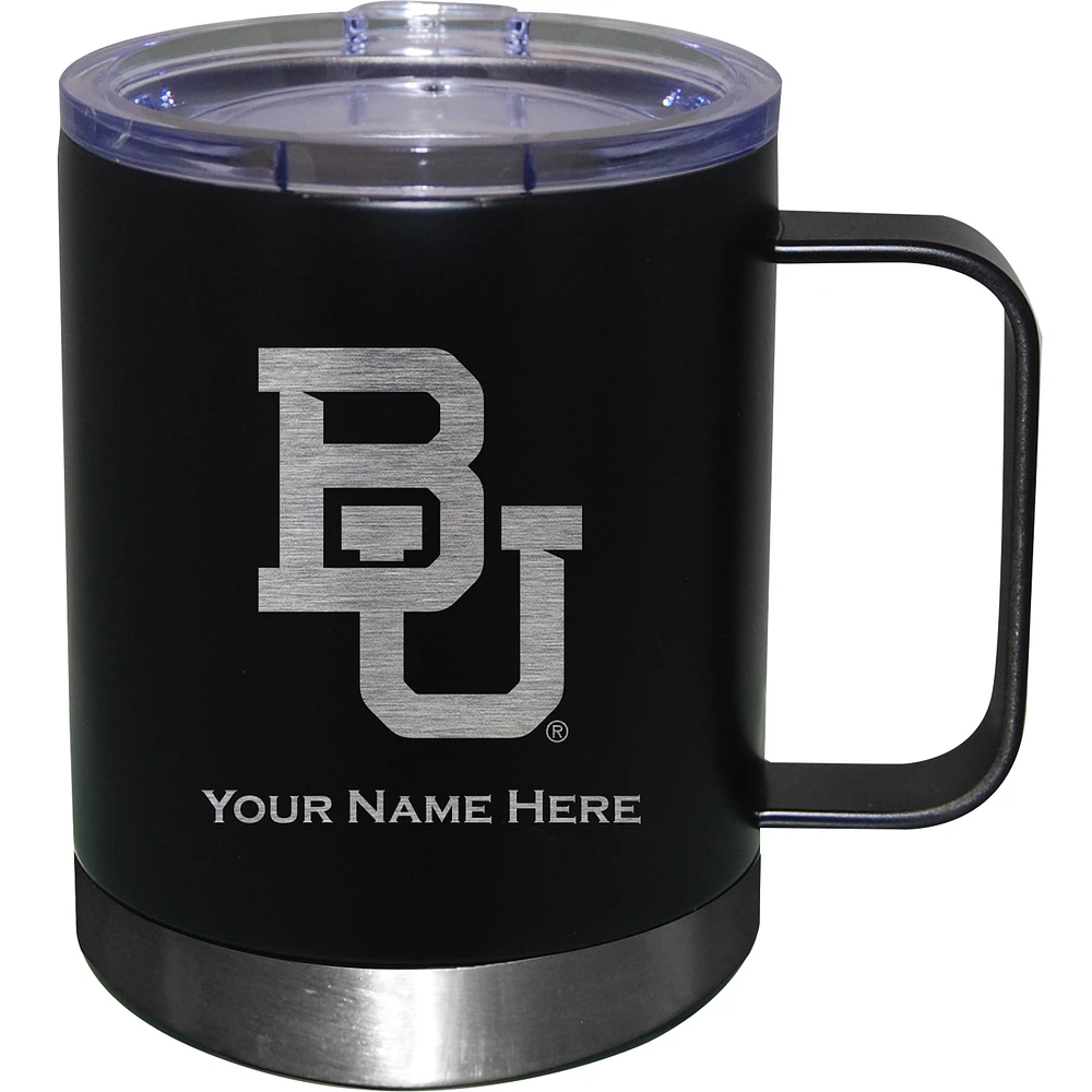 Baylor Bears 12oz. Personalized Stainless Steel Lowball with Handle