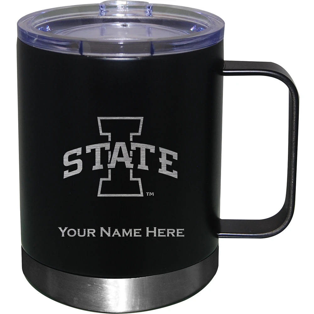 Iowa State Cyclones 12oz. Personalized Stainless Steel Lowball with Handle