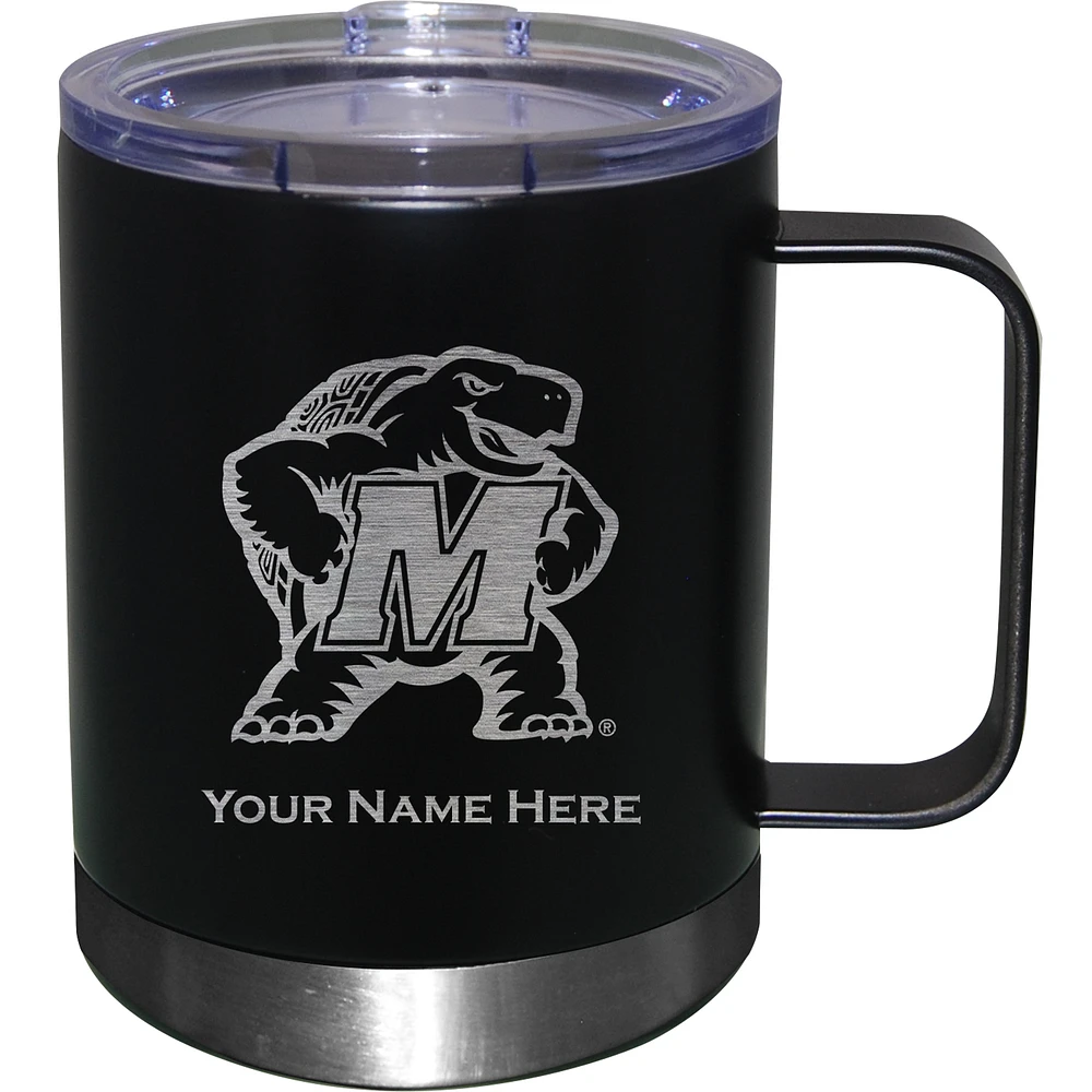 Maryland Terrapins 12oz. Personalized Stainless Steel Lowball with Handle