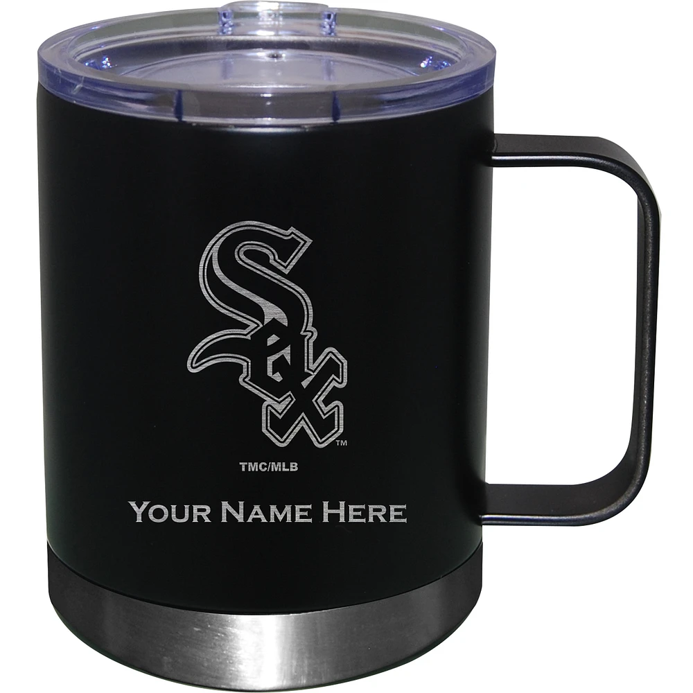 Chicago White Sox 12oz. Personalized Stainless Steel Lowball with Handle