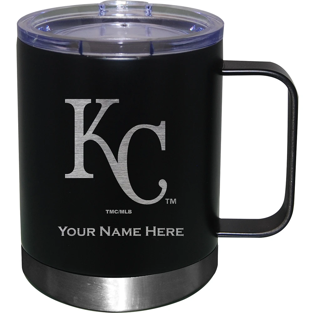 Kansas City Royals 12oz. Personalized Stainless Steel Lowball with Handle