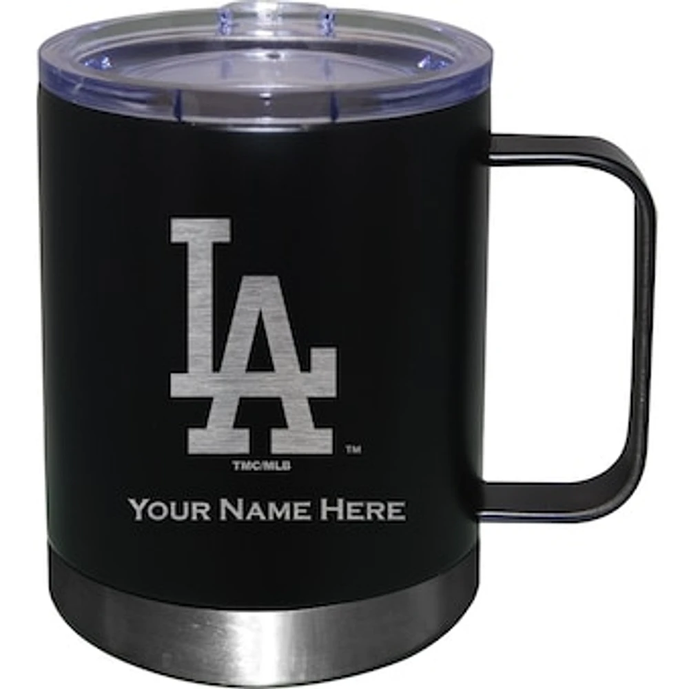 Los Angeles Dodgers 12oz. Personalized Stainless Steel Lowball with Handle