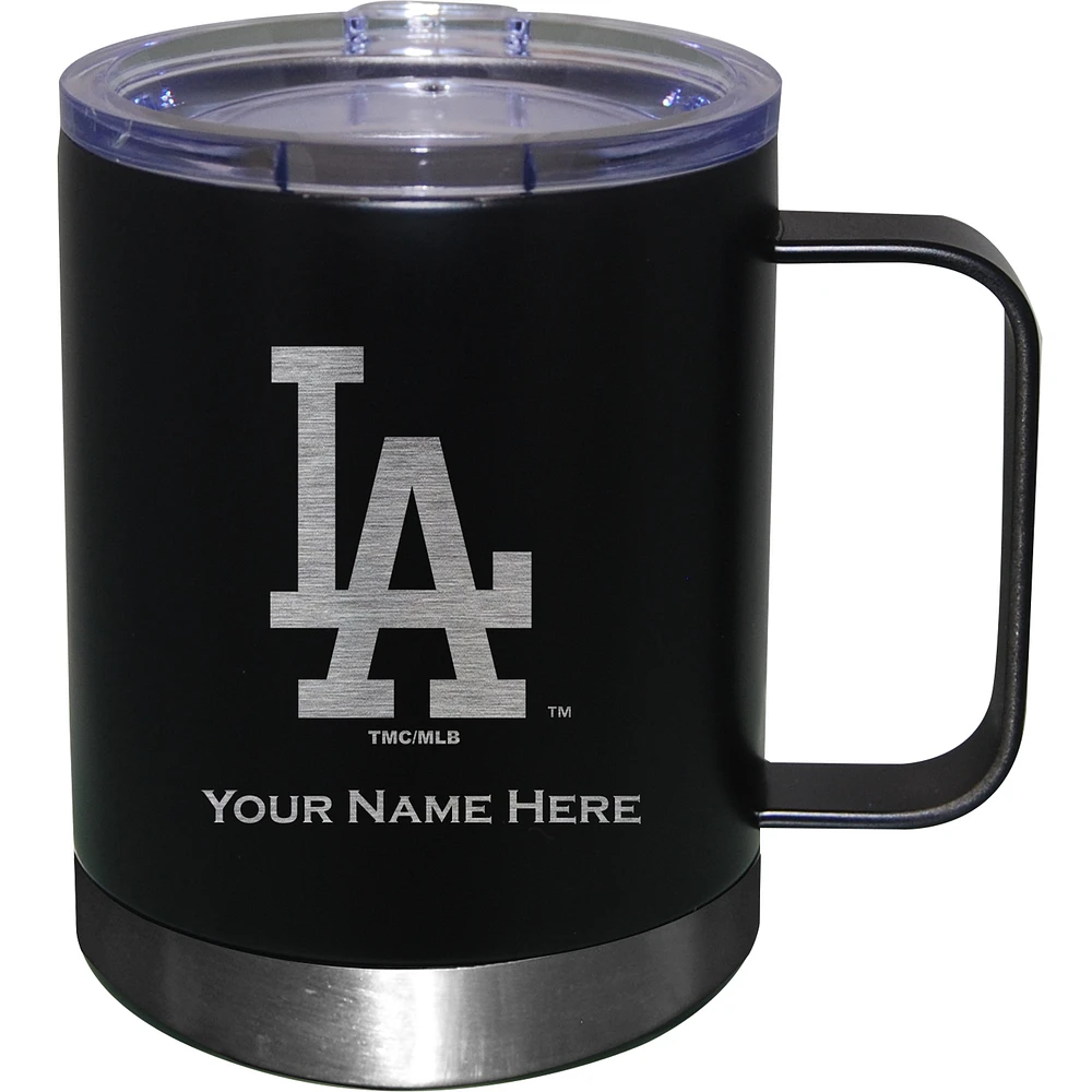 Los Angeles Dodgers 12oz. Personalized Stainless Steel Lowball with Handle