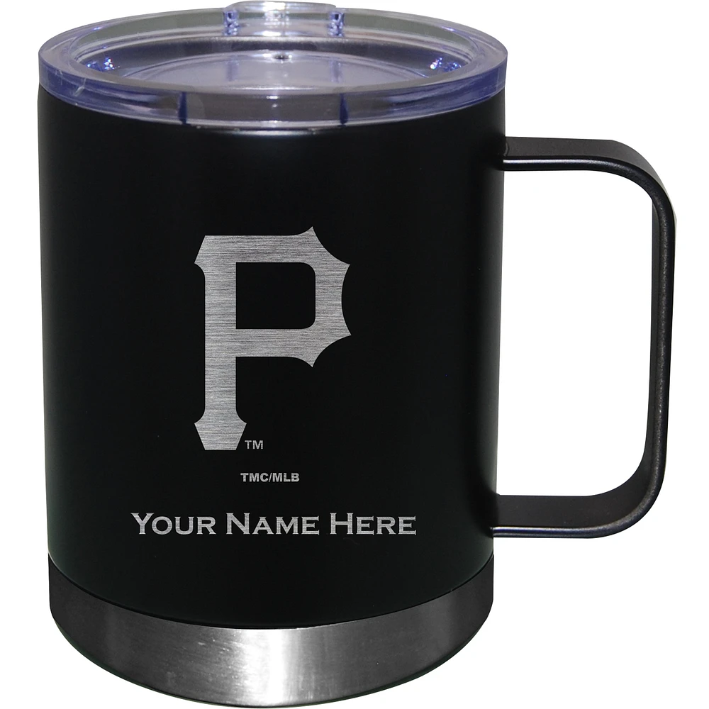 Pittsburgh Pirates 12oz. Personalized Stainless Steel Lowball with Handle