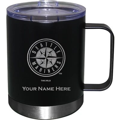 Seattle Mariners 12oz. Personalized Stainless Steel Lowball with Handle