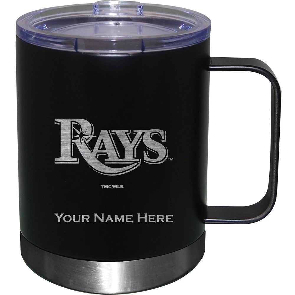 Tampa Bay Rays 12oz. Personalized Stainless Steel Lowball with Handle