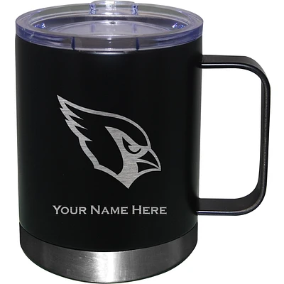 Arizona Cardinals 12oz. Personalized Stainless Steel Lowball with Handle