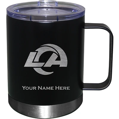 Los Angeles Rams 12oz. Personalized Stainless Steel Lowball with Handle