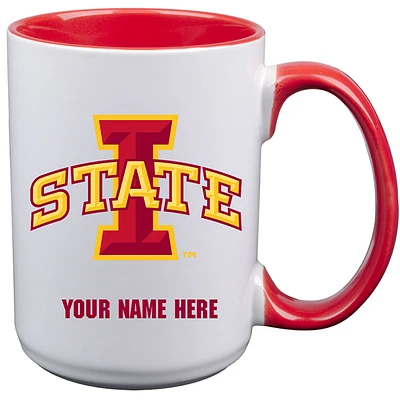 Iowa State Cyclones 15oz. Personalized Ceramic Mug