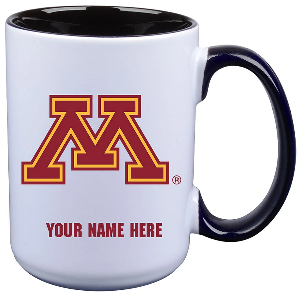 Minnesota Golden Gophers 15oz. Personalized Ceramic Mug