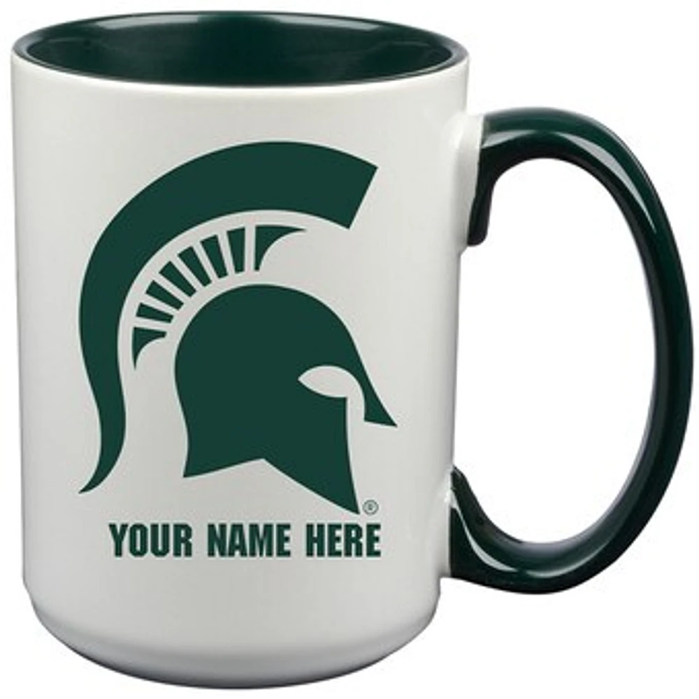 Michigan State Spartans 15oz. Personalized Ceramic Mug