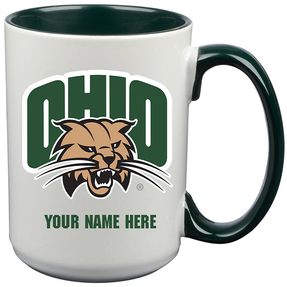 Ohio Bobcats 15oz. Personalized Ceramic Mug