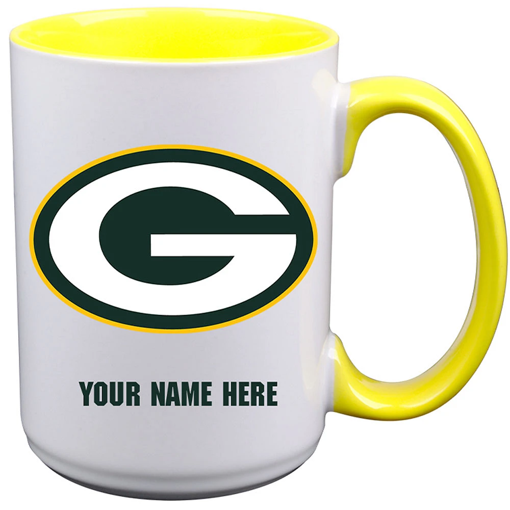 Green Bay Packers 15oz. Personalized Ceramic Mug