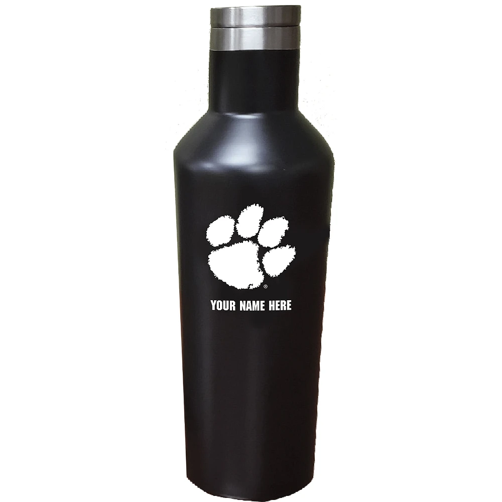 Clemson Tigers 17oz. Personalized Stainless Steel Infinity Bottle