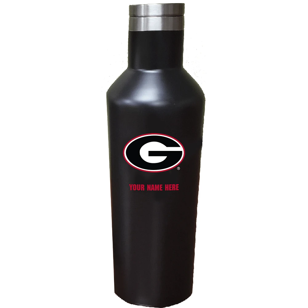 Georgia Bulldogs 17oz. Personalized Stainless Steel Infinity Bottle