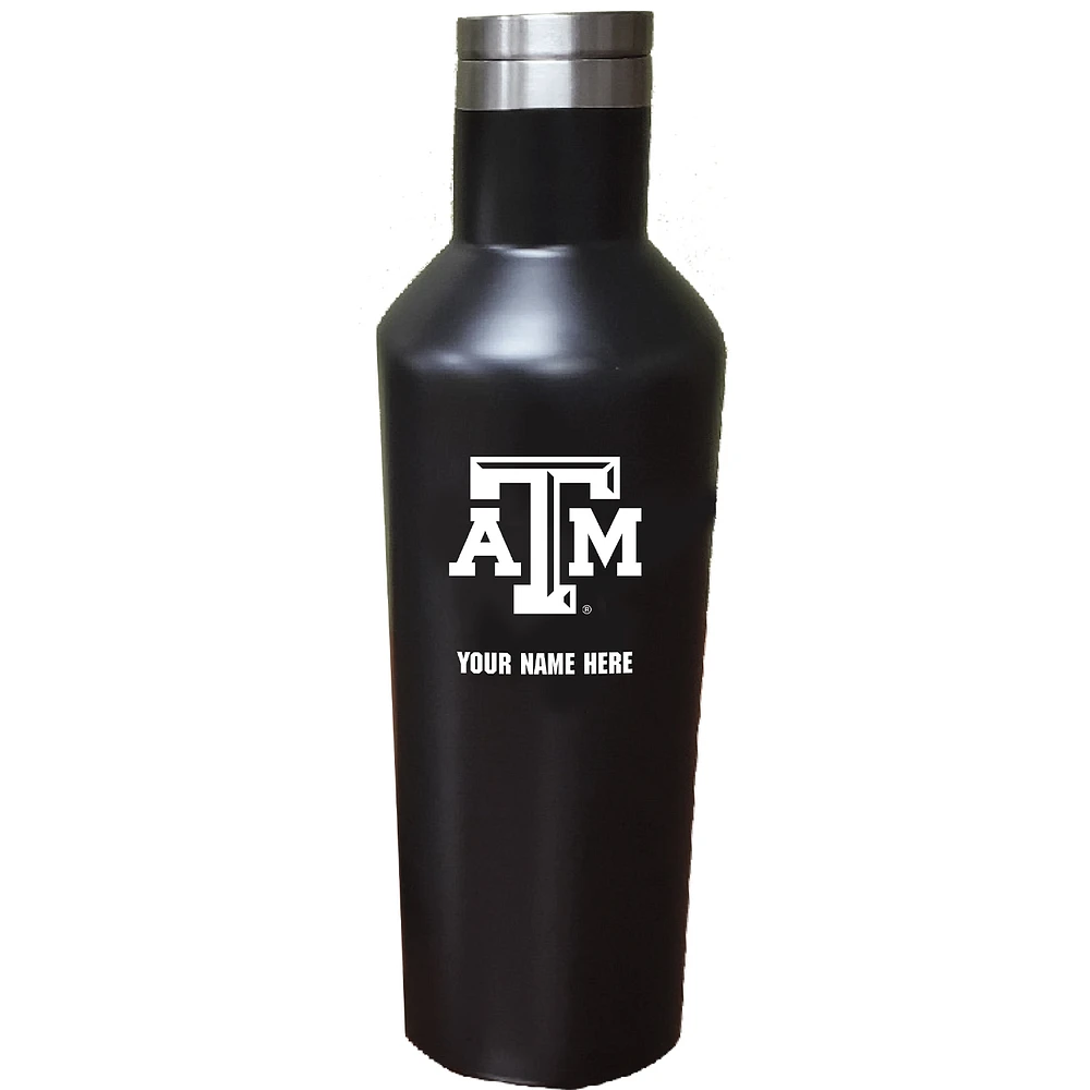 Texas A&M Aggies 17oz. Personalized Stainless Steel Infinity Bottle