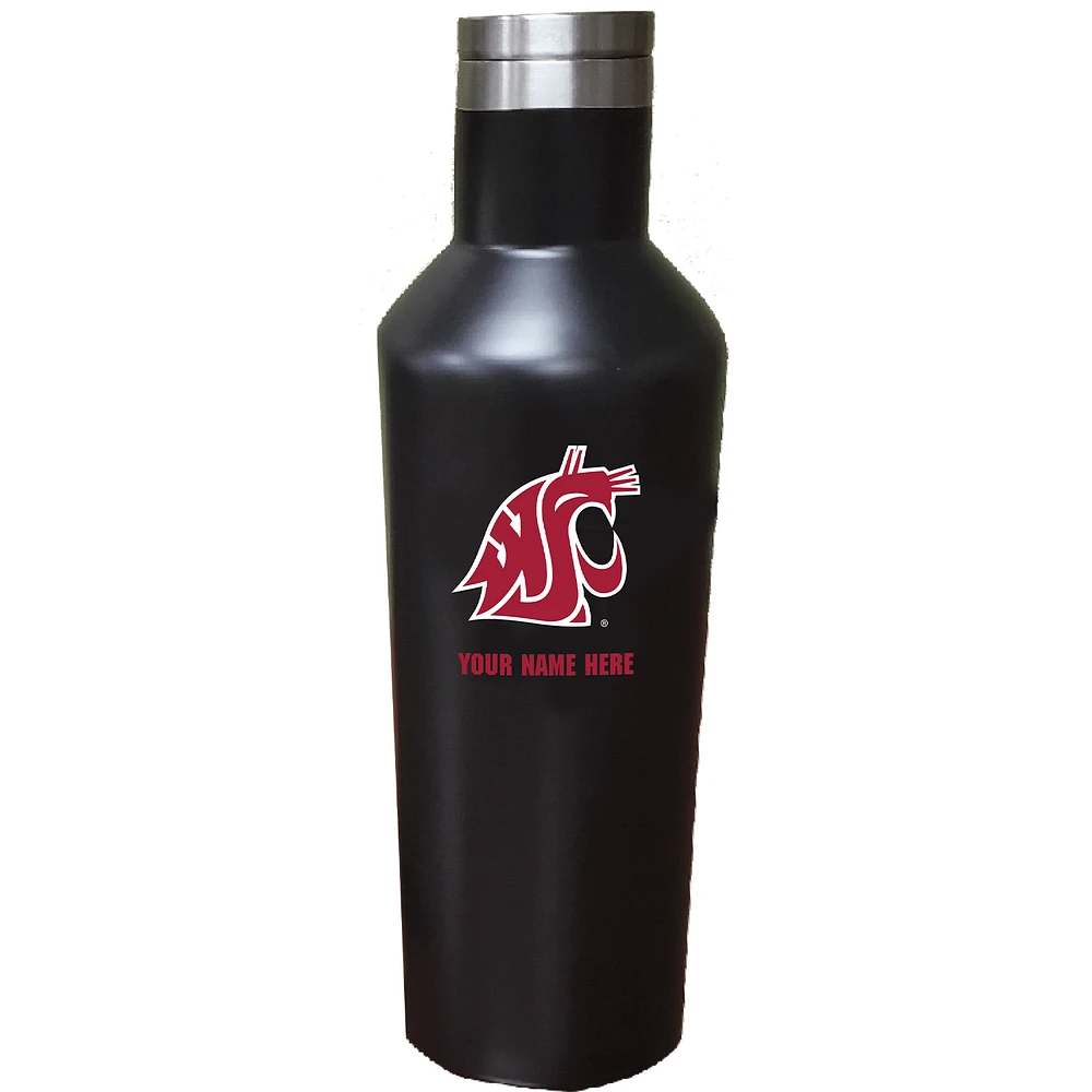 Washington State Cougars 17oz. Personalized Stainless Steel Infinity Bottle