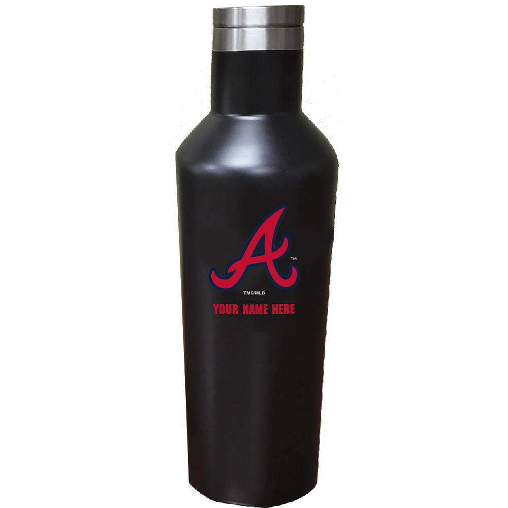 Atlanta Braves 17oz. Personalized Stainless Steel Infinity Bottle