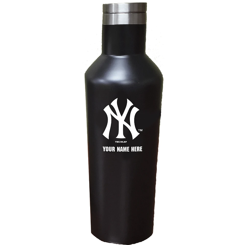 New York Yankees 17oz. Personalized Stainless Steel Infinity Bottle