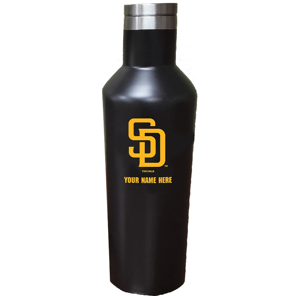San Diego Padres 17oz. Personalized Stainless Steel Infinity Bottle