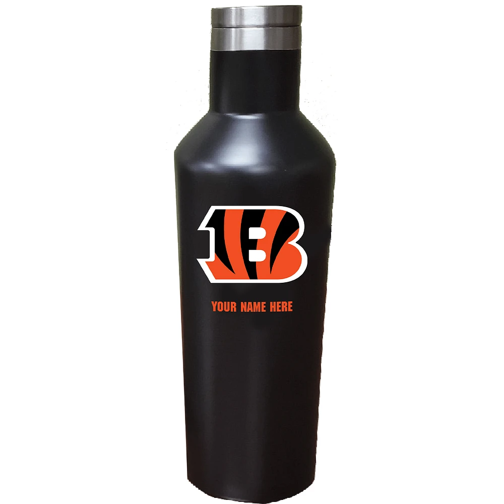 Cincinnati Bengals 17oz. Personalized Stainless Steel Infinity Bottle