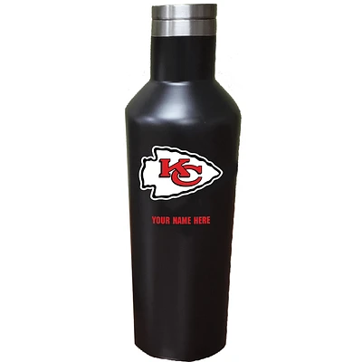 Kansas City Chiefs 17oz. Personalized Stainless Steel Infinity Bottle