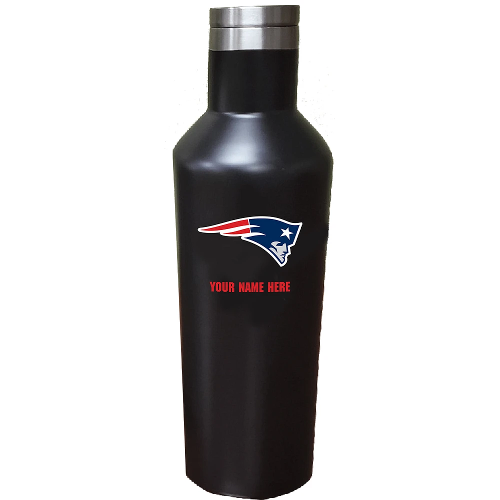 New England Patriots 17oz. Personalized Stainless Steel Infinity Bottle