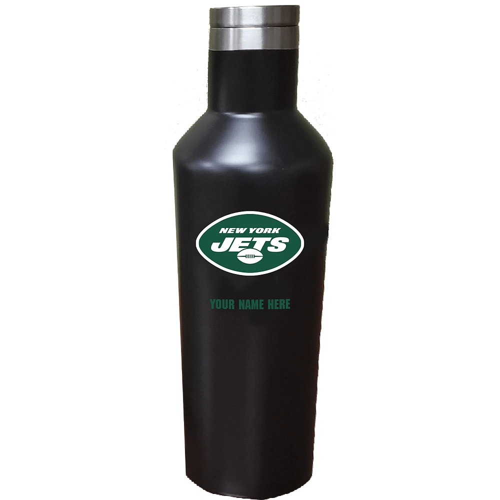 New York Jets 17oz. Personalized Stainless Steel Infinity Bottle