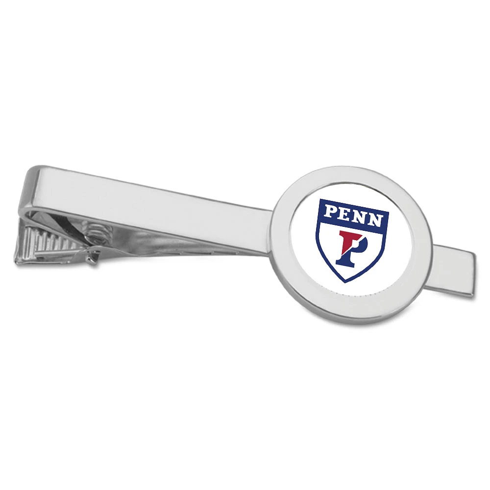 Silver Pennsylvania Quakers Tie Bar