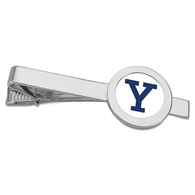 Silver Yale Bulldogs Tie Bar