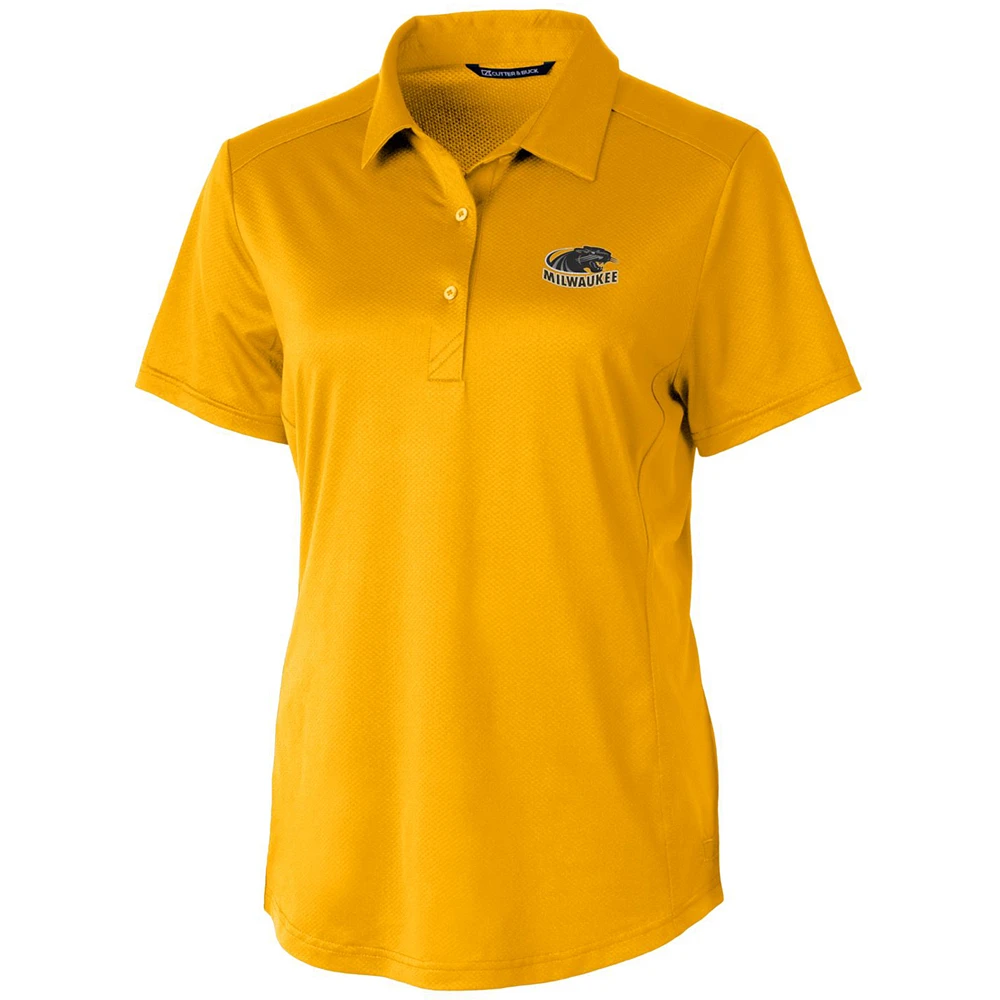 Women's Cutter & Buck Gold Wisconsin-Milwaukee Panthers Prospect Polo