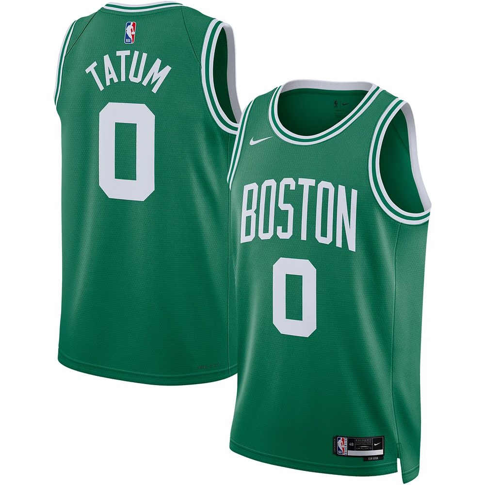 Unisex Nike Jayson Tatum Kelly Green Boston Celtics Swingman Jersey - Icon Edition