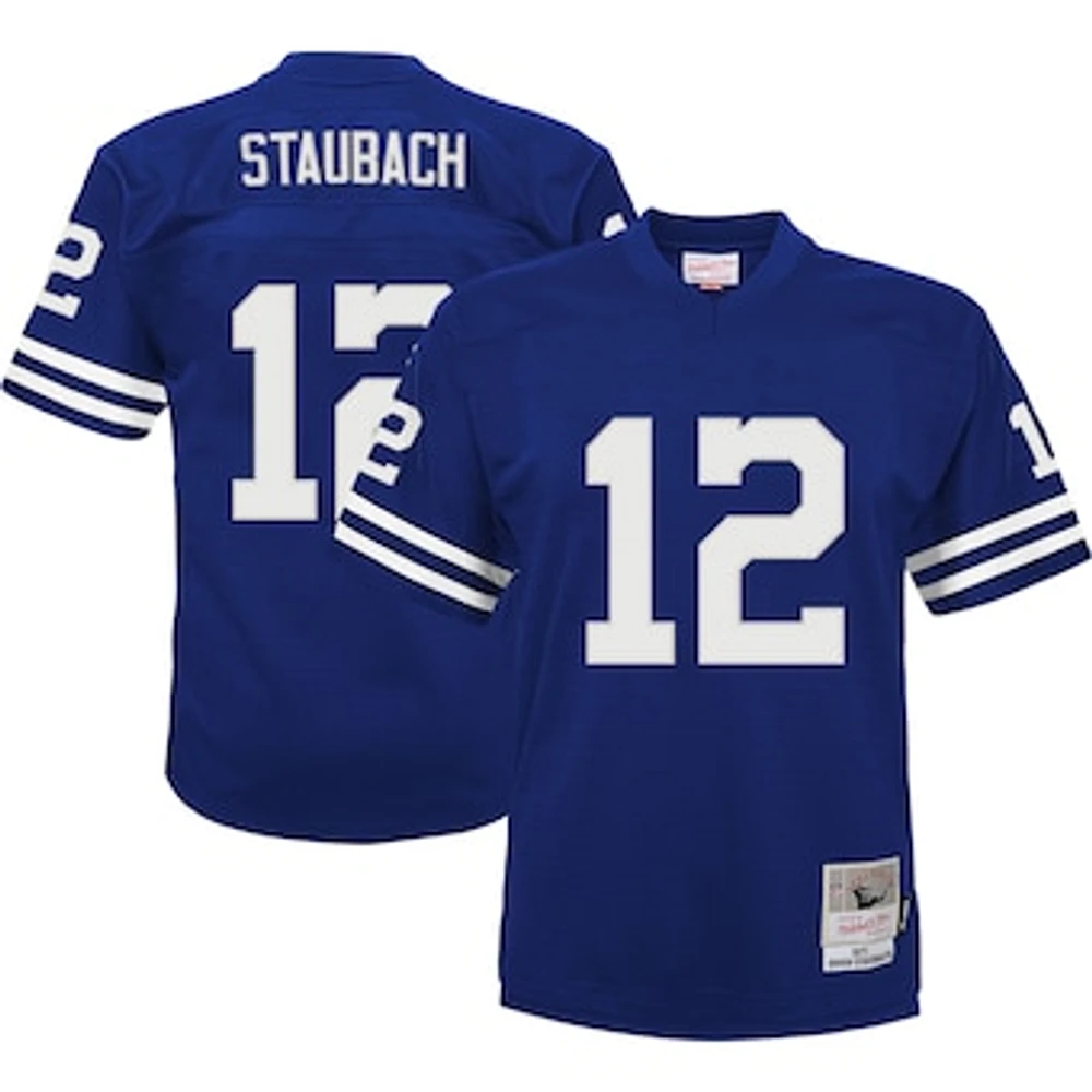 Infant Mitchell & Ness Roger Staubach Navy Dallas Cowboys 1971 Retired Legacy Jersey