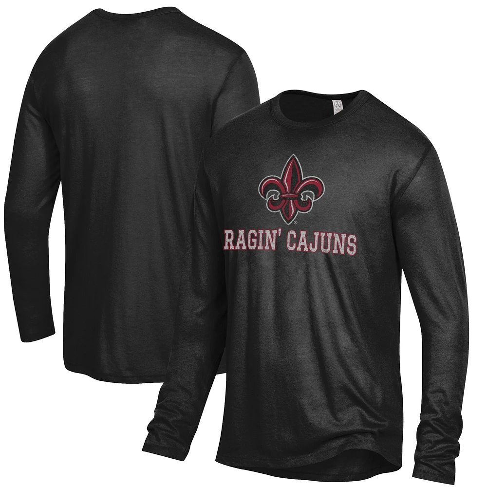 Men's Black Louisiana Ragin' Cajuns Keeper Long Sleeve T-Shirt
