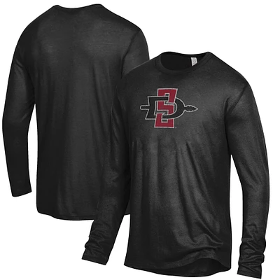 Men's Black San Diego State Aztecs Keeper Long Sleeve T-Shirt