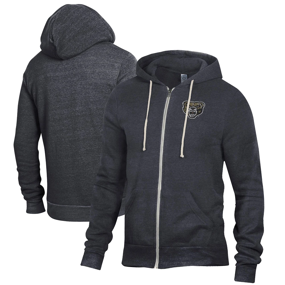 Men's Black Oakland Golden Grizzlies Rocky Full-Zip Hoodie