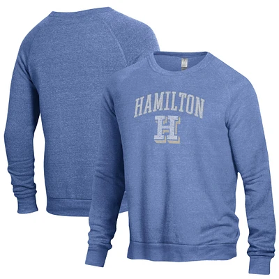 Men's Blue Hamilton Continentals The Champ Crewneck Pullover Sweatshirt