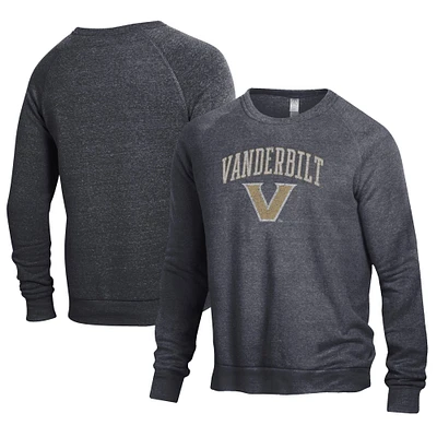 Men's Black Vanderbilt Commodores The Champ Crewneck Pullover Sweatshirt