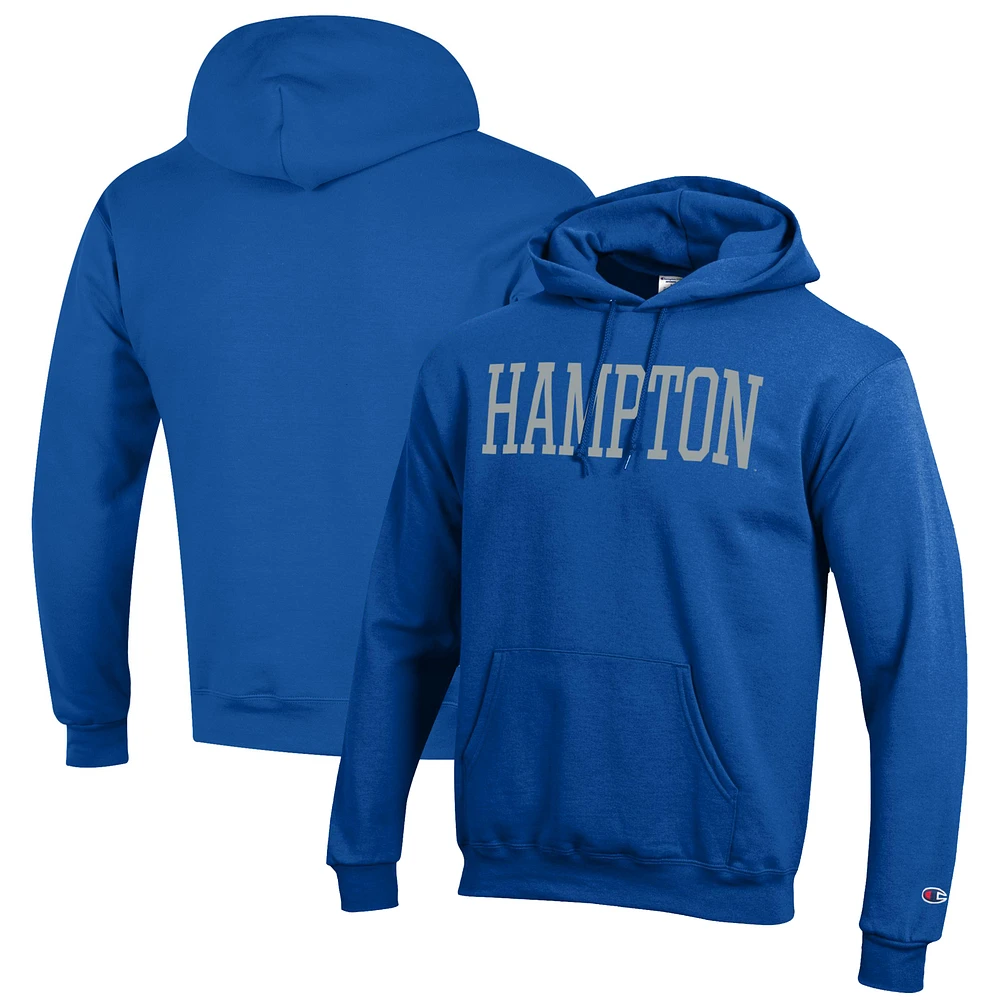 Men's Champion Royal Hampton Pirates Eco Powerblend Pullover Hoodie