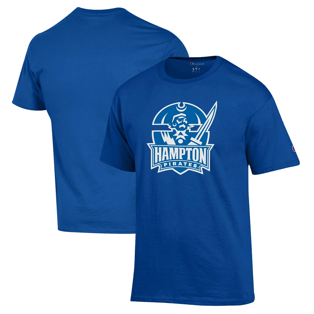 Men's Champion Royal Hampton Pirates Jersey Logo T-Shirt
